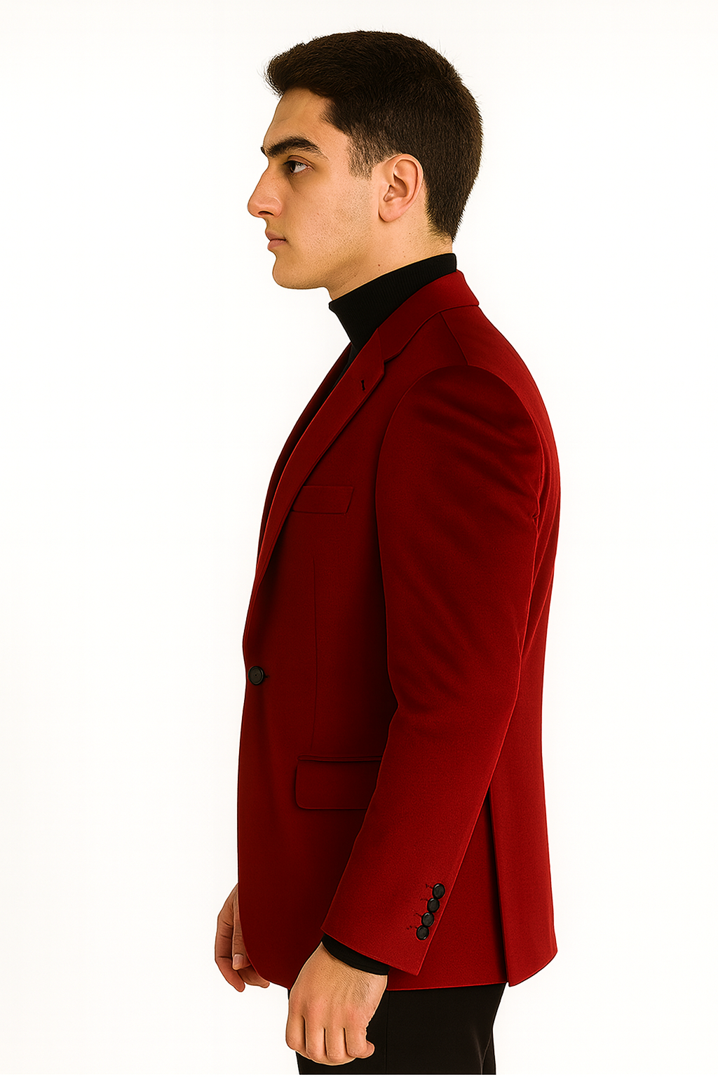 Men's Jacket Sport Coat- Red