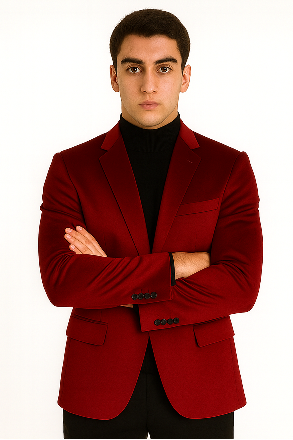 Men's Jacket Sport Coat- Red
