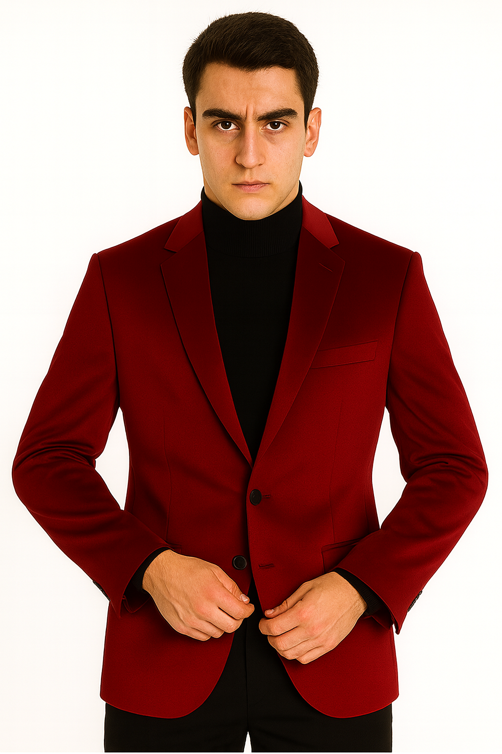Men's Jacket Sport Coat- Red