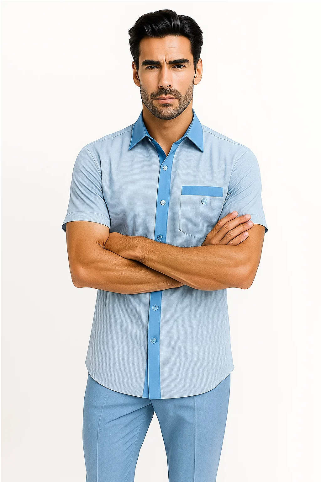 Men’s Houndstooth Walking Suit 2-Piece by Zacchi