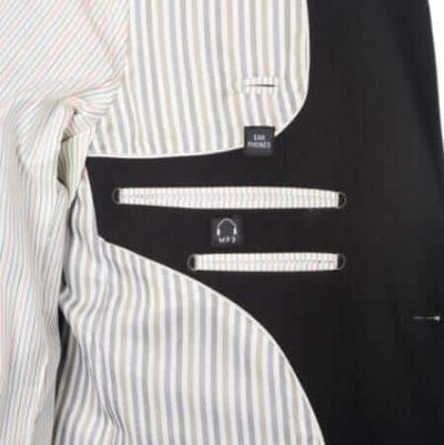 Children Kids Boys Pinstripe Suit Lilac Lavender