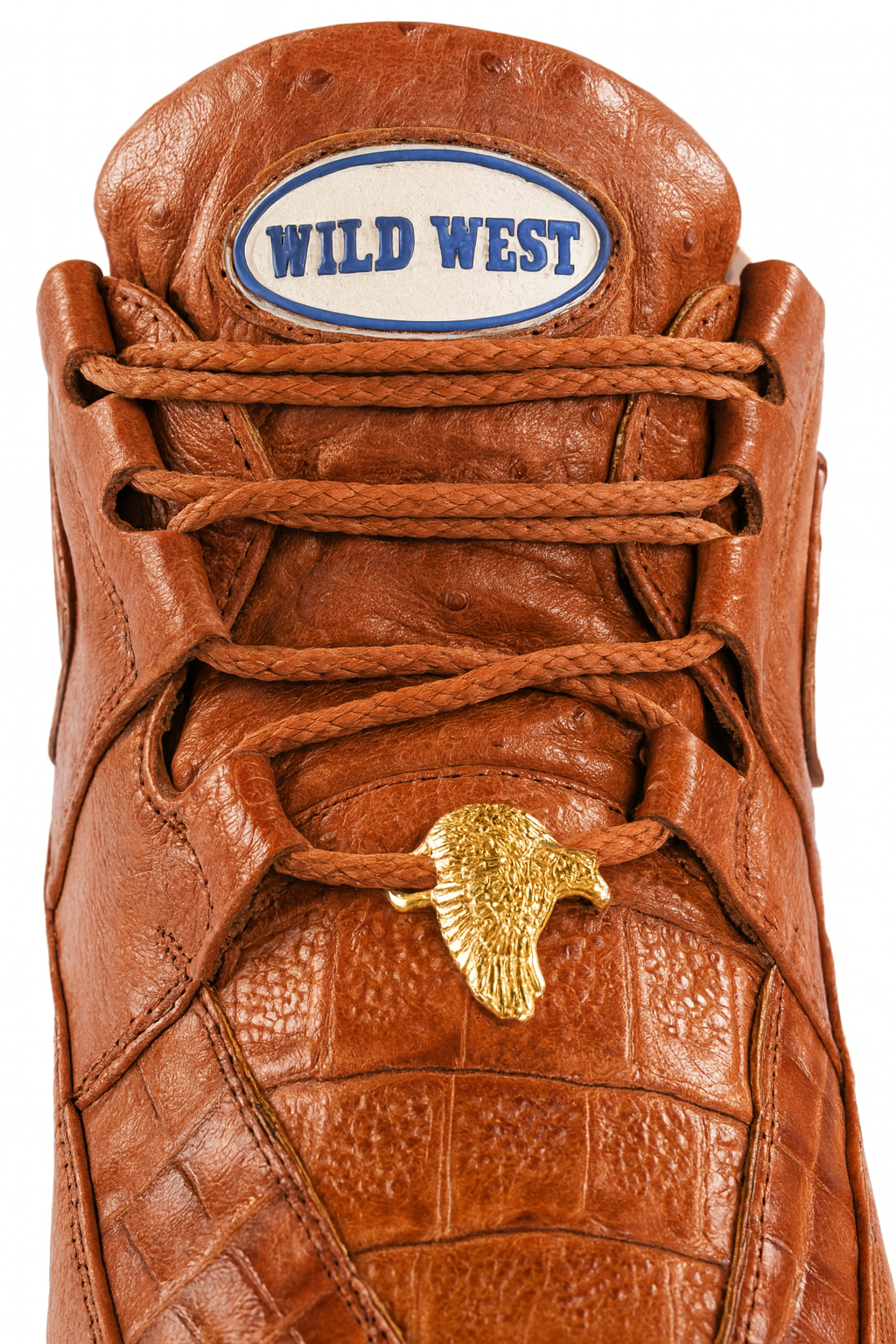 Wild West Caiman & Ostrich Skin Shoes by Los Altos