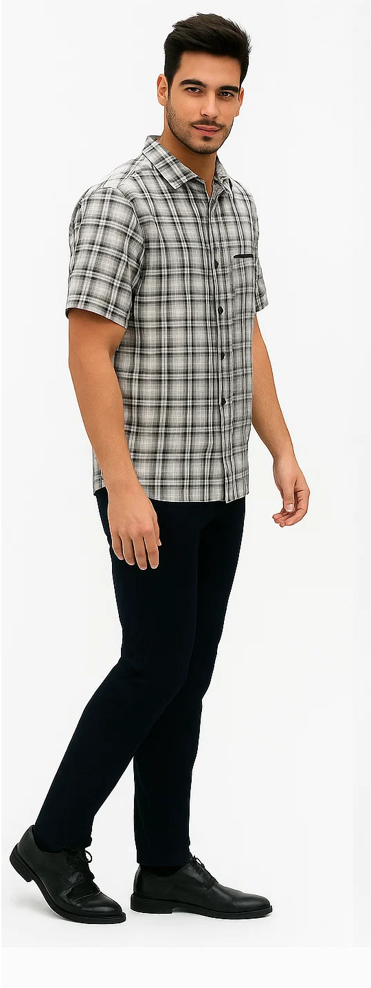 Men's Textured Plaid Walking Suit by Dreams by Zacchi