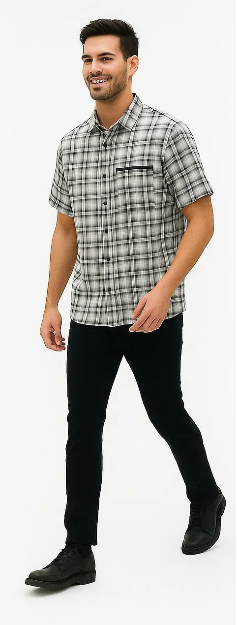 Men's Textured Plaid Walking Suit by Dreams by Zacchi