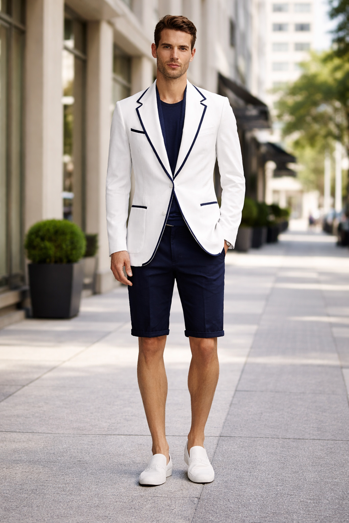 Mens Tuxedo Short