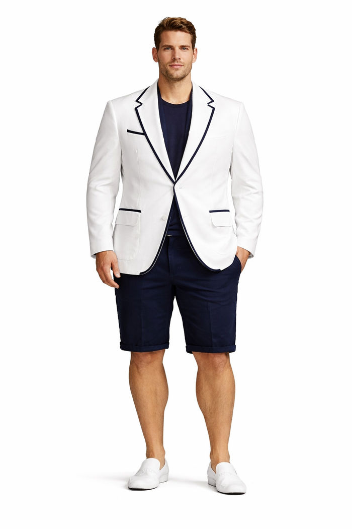 Mens Tuxedo Short