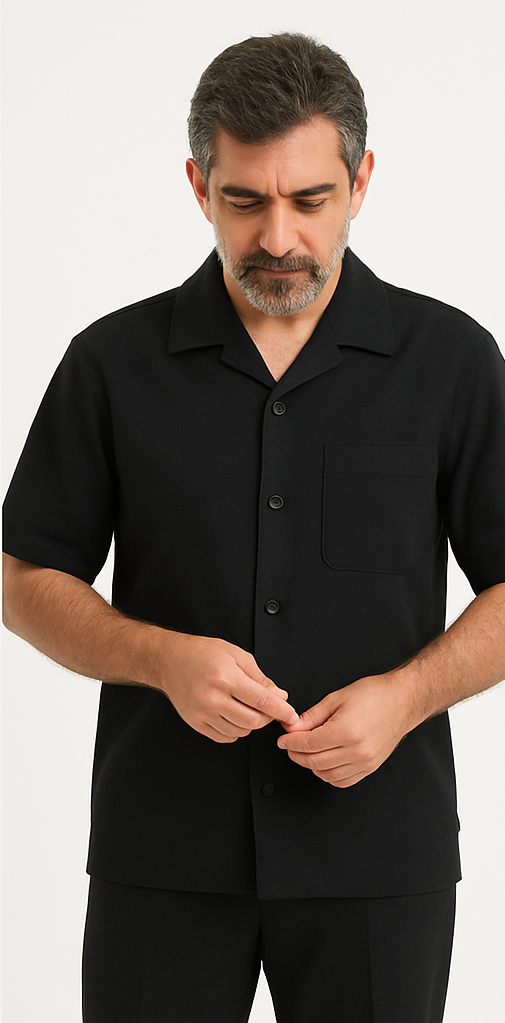 mens-walking-suit-casual-shirt