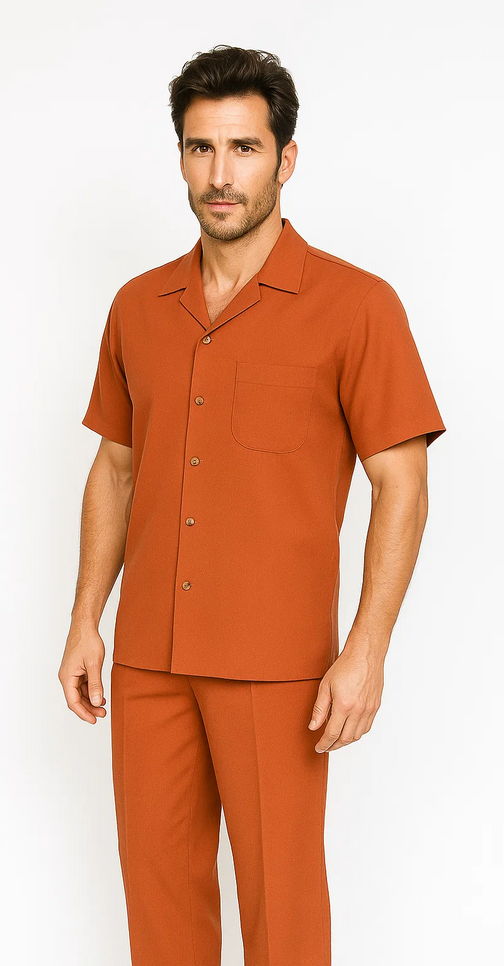 Papaya Leisure Walking Suit for Men