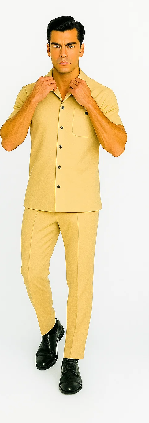 Men’s Sand Walking Suit-Shirt & Pant Set