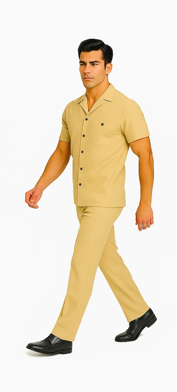 Men’s Sand Walking Suit-Shirt & Pant Set