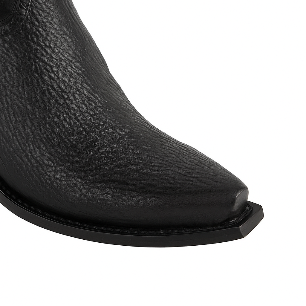 King Exotic Shark Snip Toe Western Boots