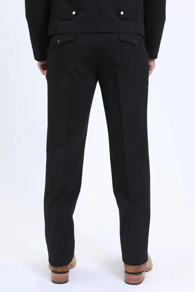 Men's Western Sport Suit Black
