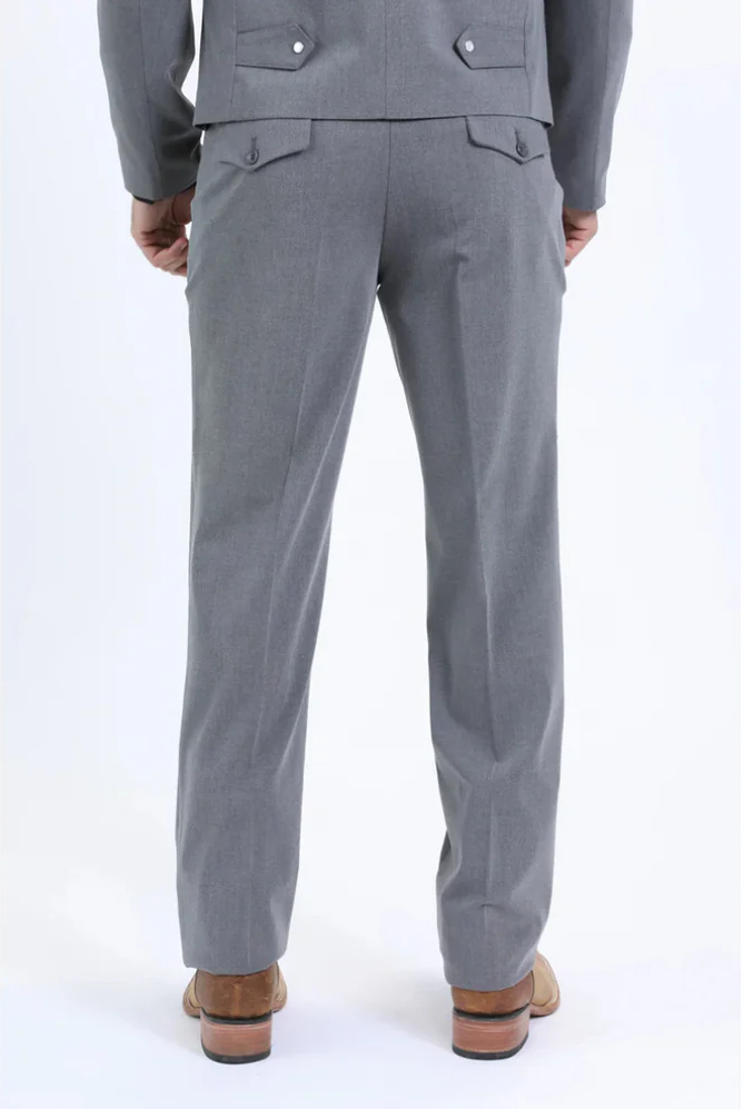 Men's Western Sport Suit in Grey