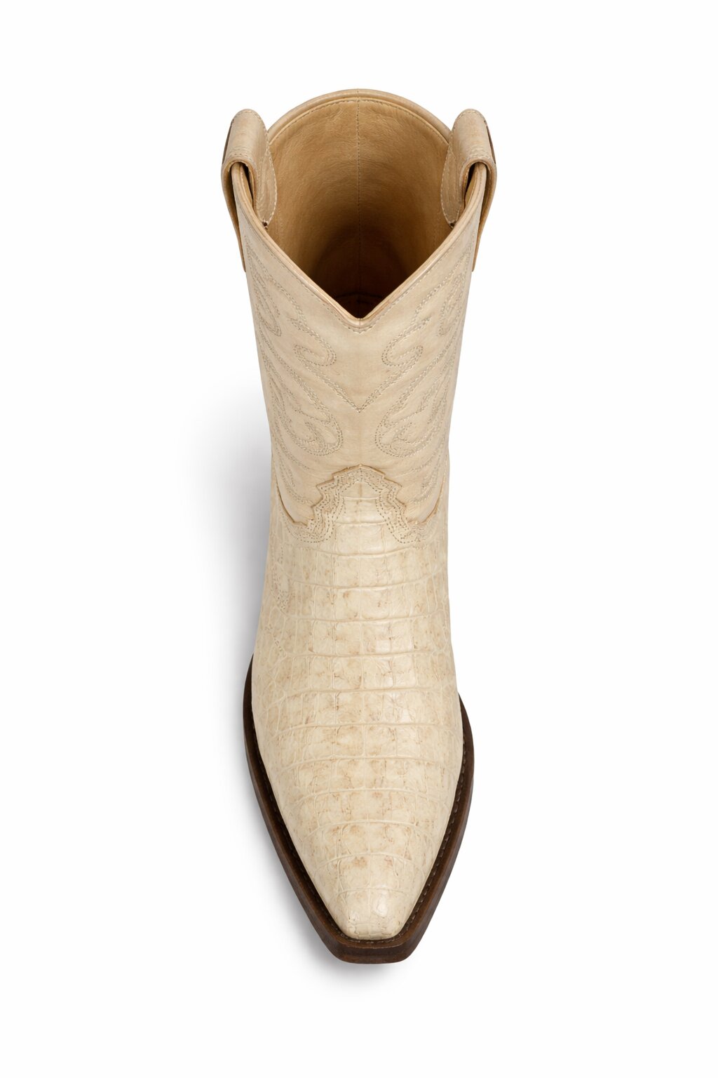 Men's Los Altos Caiman Tail Snip Toe Boots