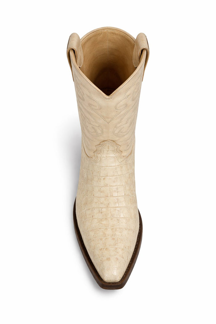 Men's Los Altos Caiman Tail Snip Toe Boots