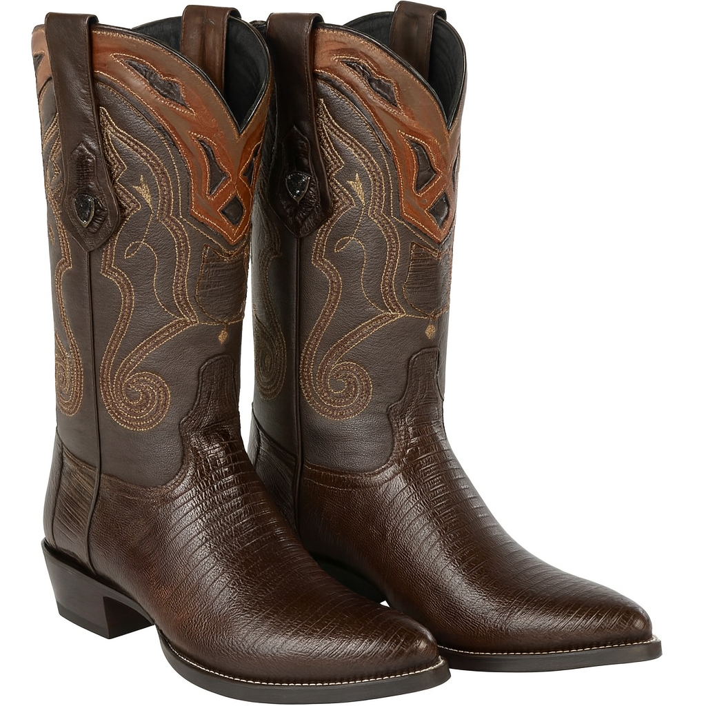 Men's Teju Lizard J Toe Western Boots