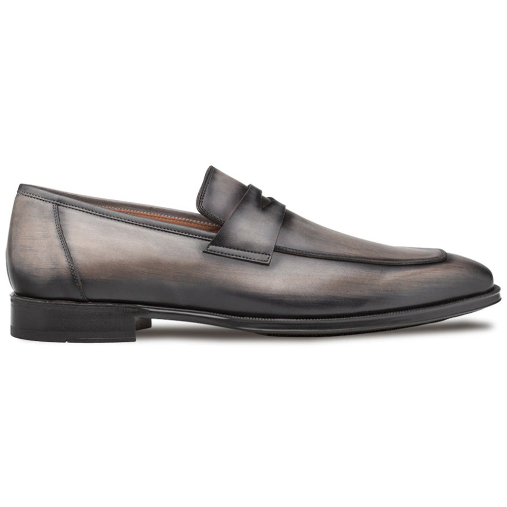 Mezlan Avenue Rubber Sole Penny Loafer