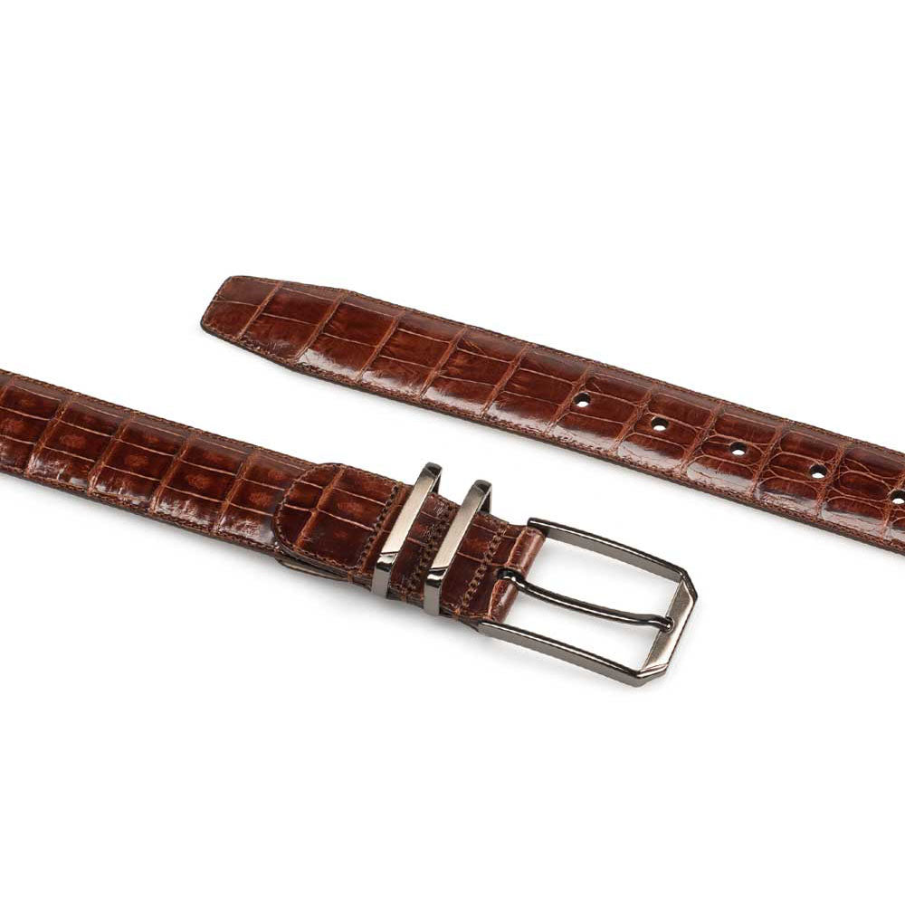 Mezlan Crocodile Belt