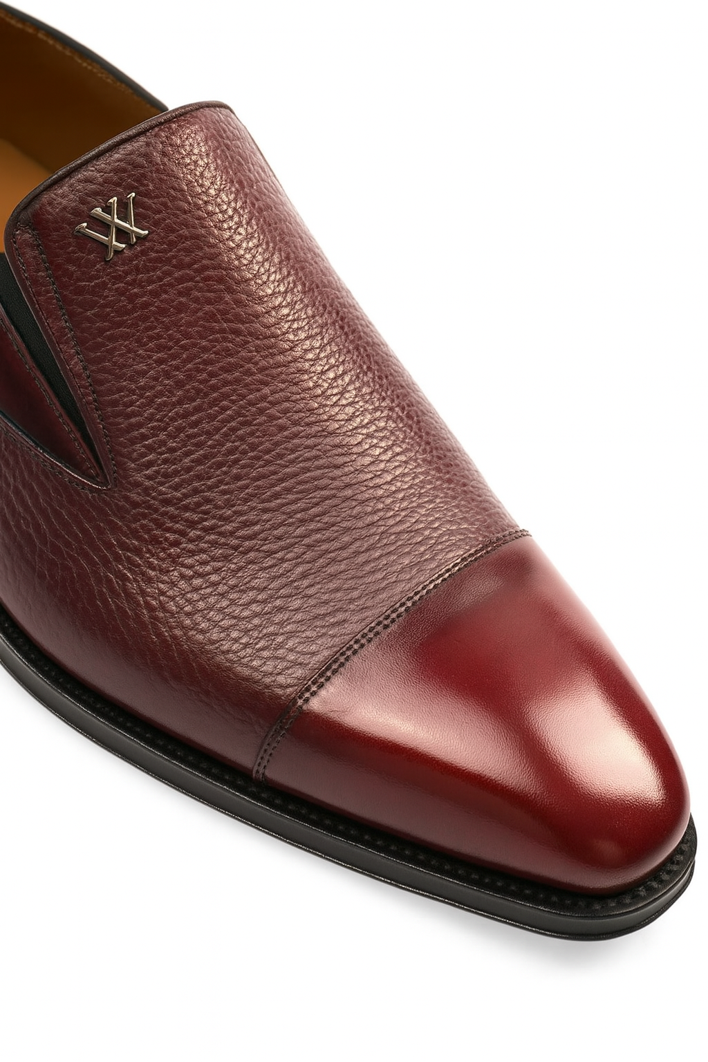 Mezlan Milani Calfskin & Deerskin Slip On