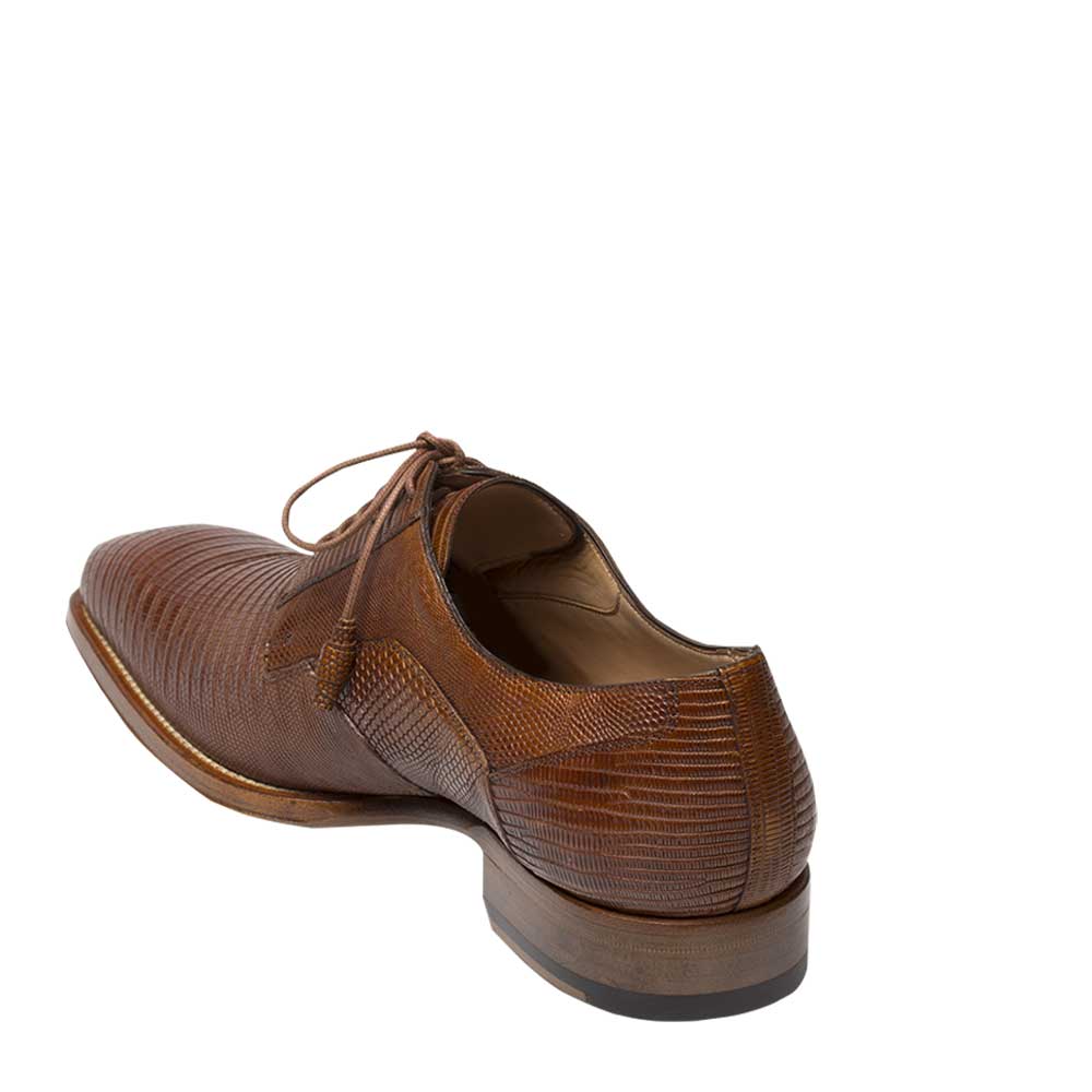 Mezlan Pegaso Lizard Dress Shoe Tan