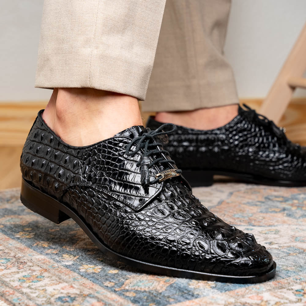Marco Di Milano Nilo Black Leather Luxury Loafer