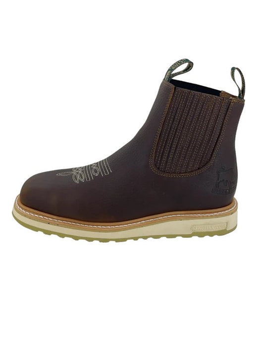 Ocre Square Toe Double Density Work Botin Rodeo