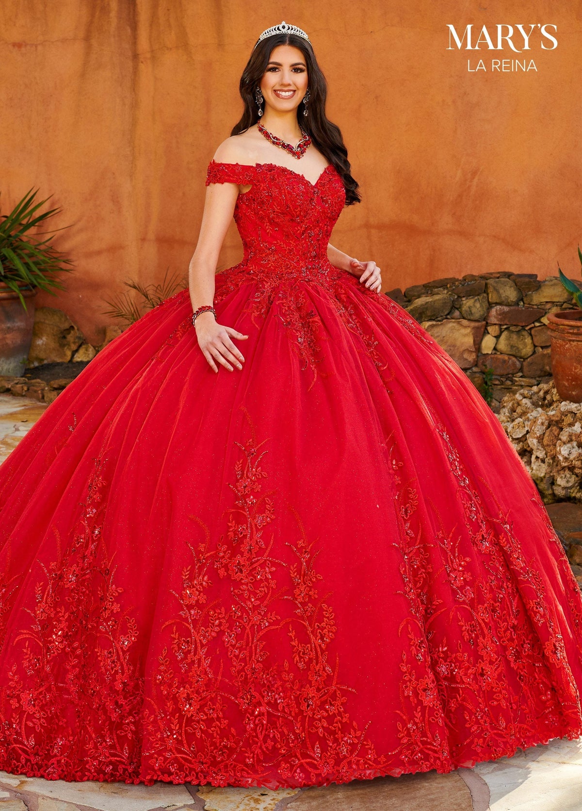 Mary's Bridal MQ2151 Off Shoulder Quinceanera Dress