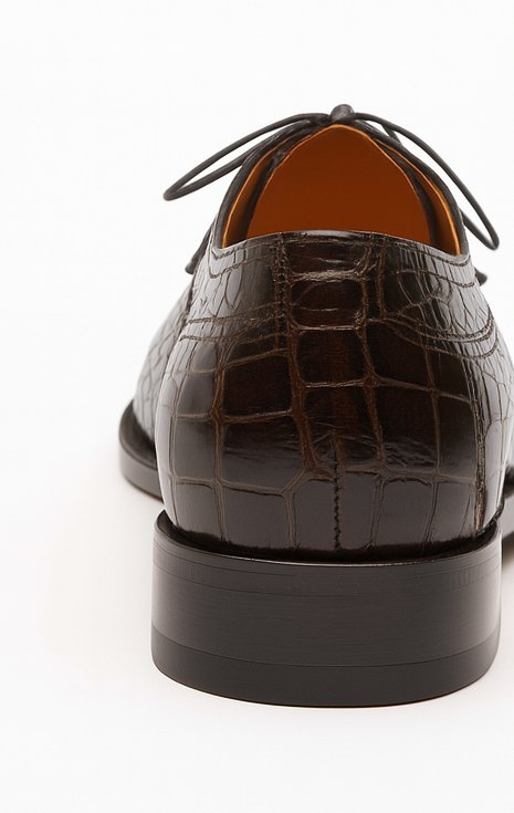 oilve-gator-skin-belly-split-toe-italian