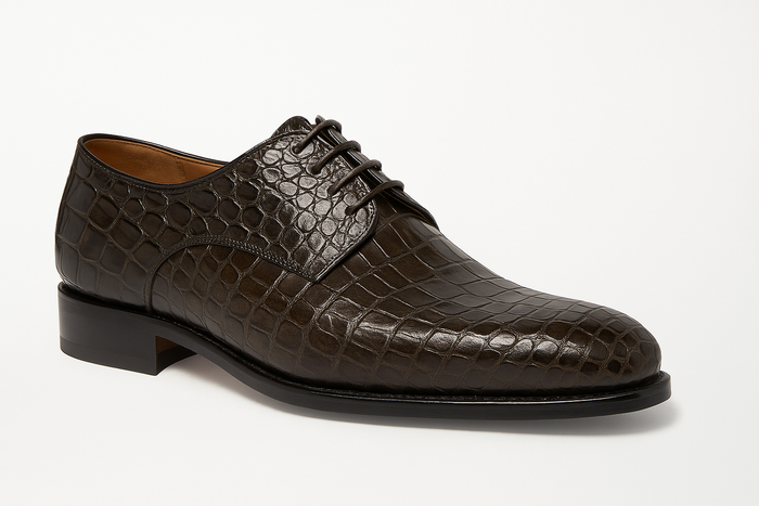 oilve-gator-skin-belly-split-toe-italian