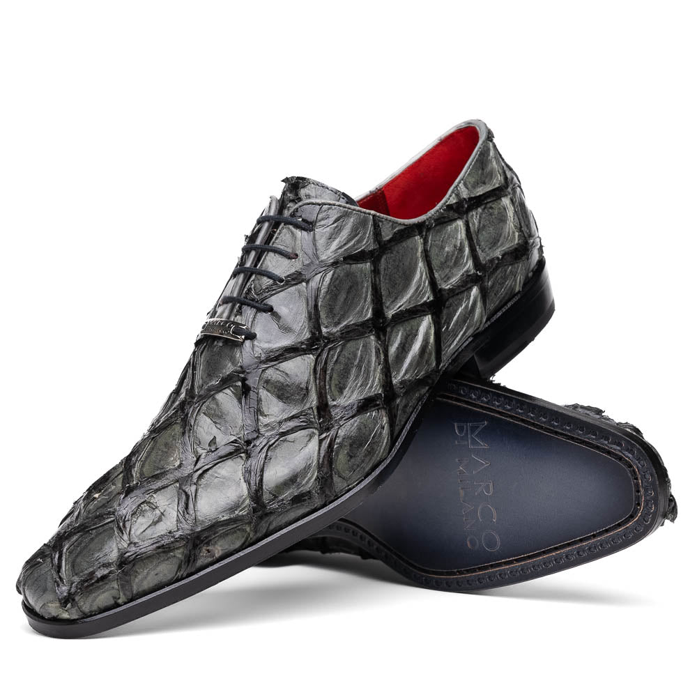Marco Di Milano Olivieri Pirarucu Dress Oxfords Gray