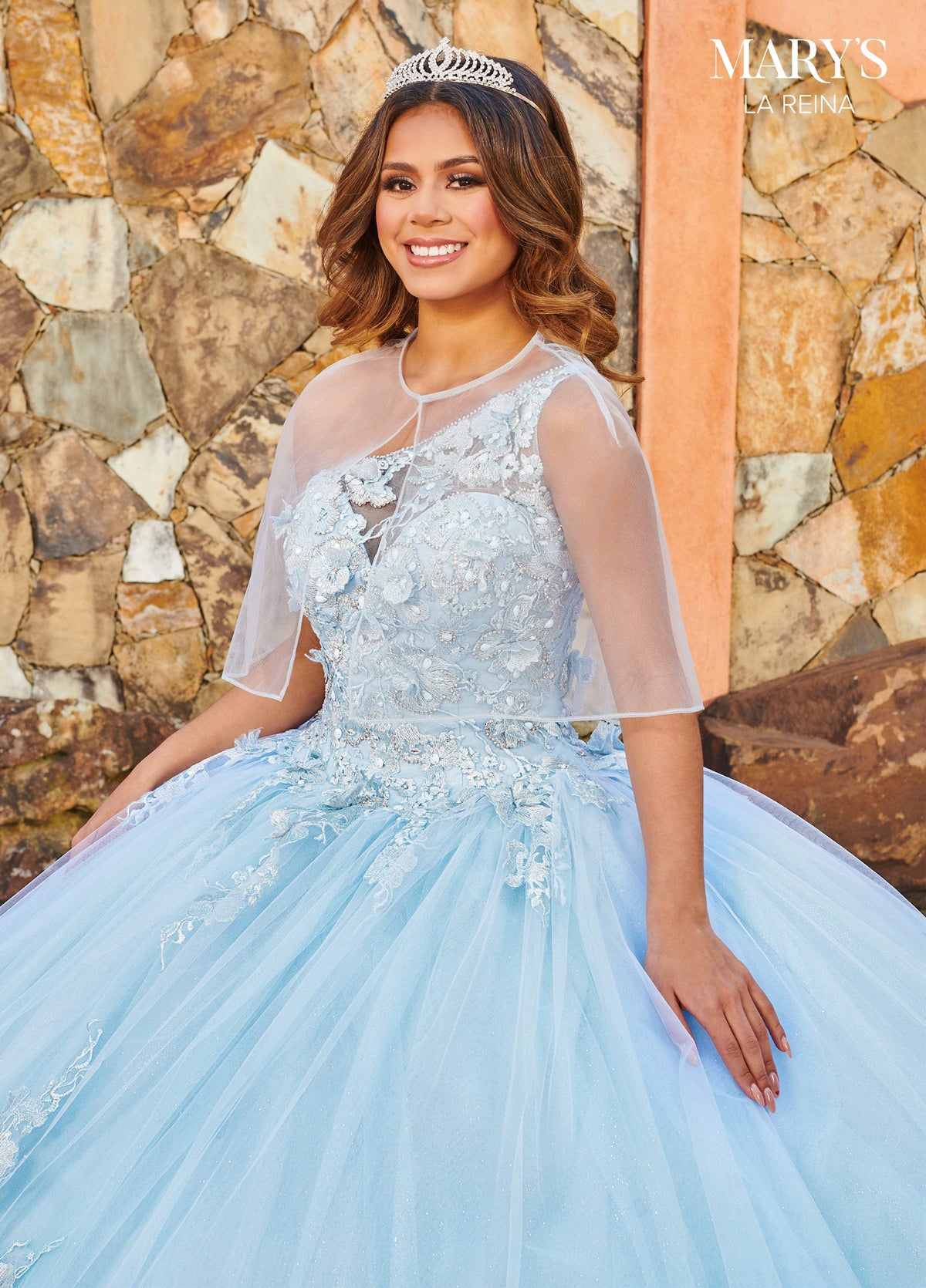 Mary's Bridal MQ2152 One Shoulder Quinceanera Dress