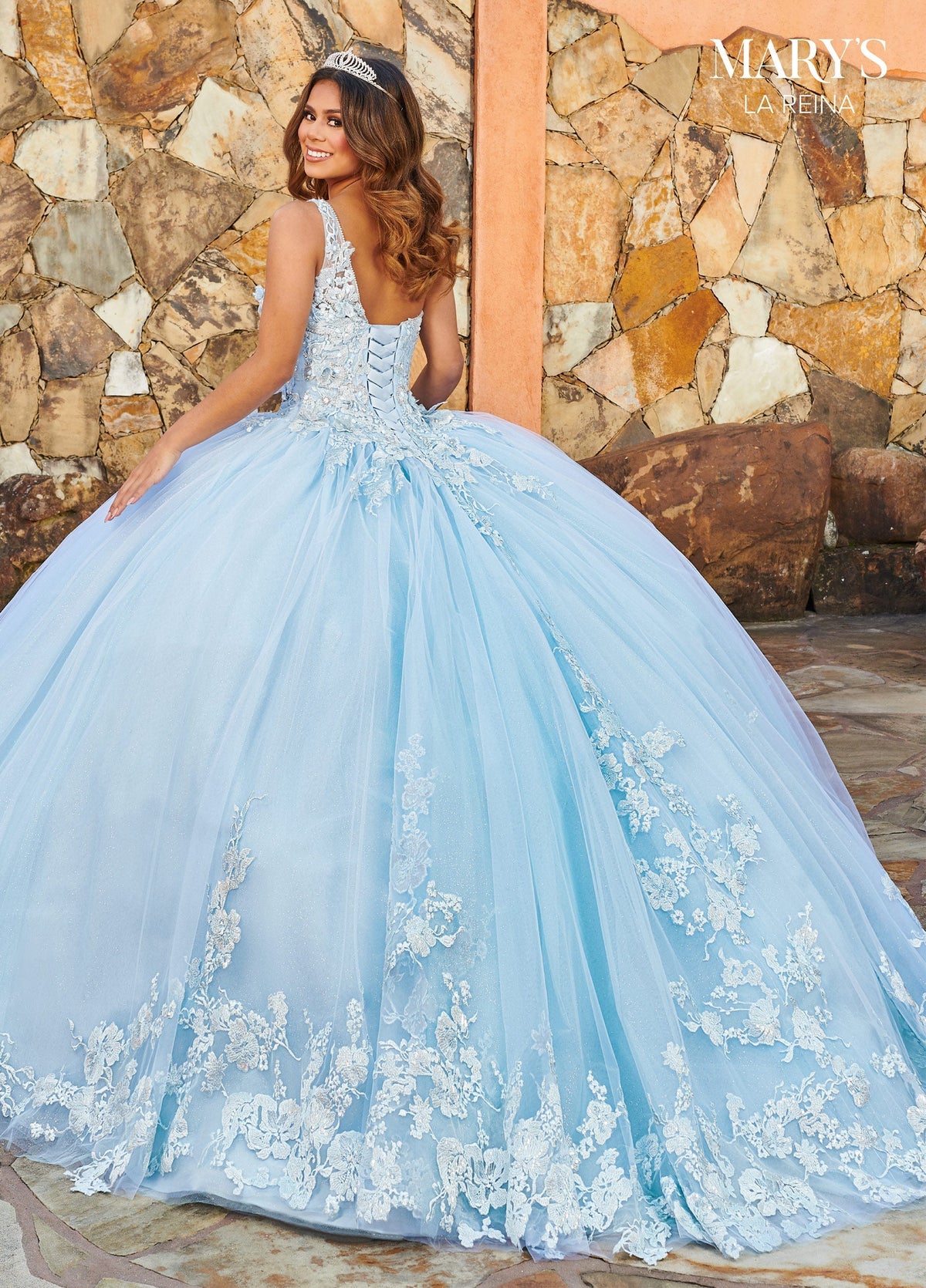 Mary's Bridal MQ2152 One Shoulder Quinceanera Dress