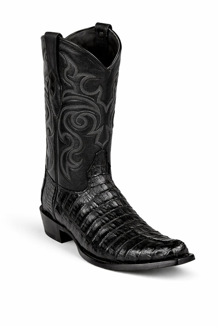 Men's Los Altos Caiman Tail Snip Toe Boots