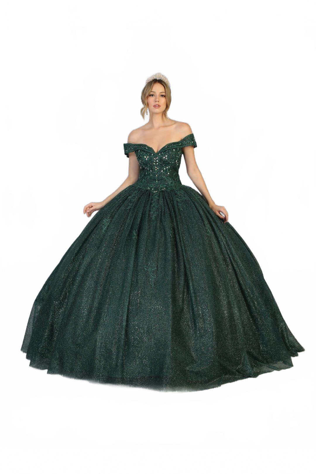 Layla K LK151 Off The Shoulder Quinceanera Dress And Plus Size