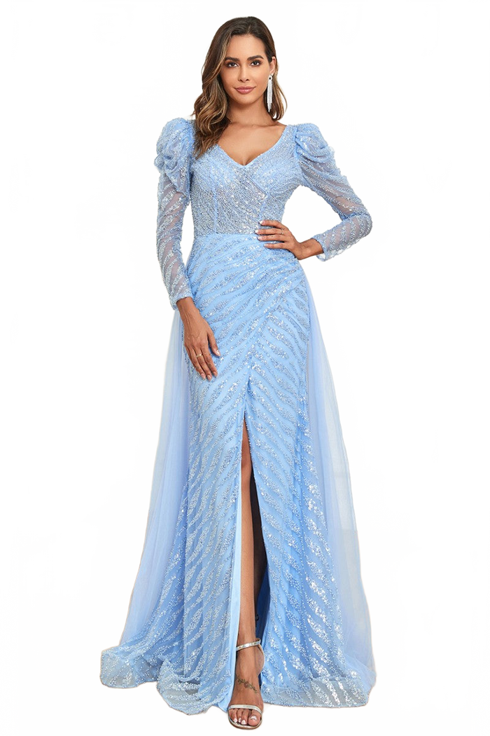 High Couture NR2331 Fitted Formal Long Evening Beaded Dress