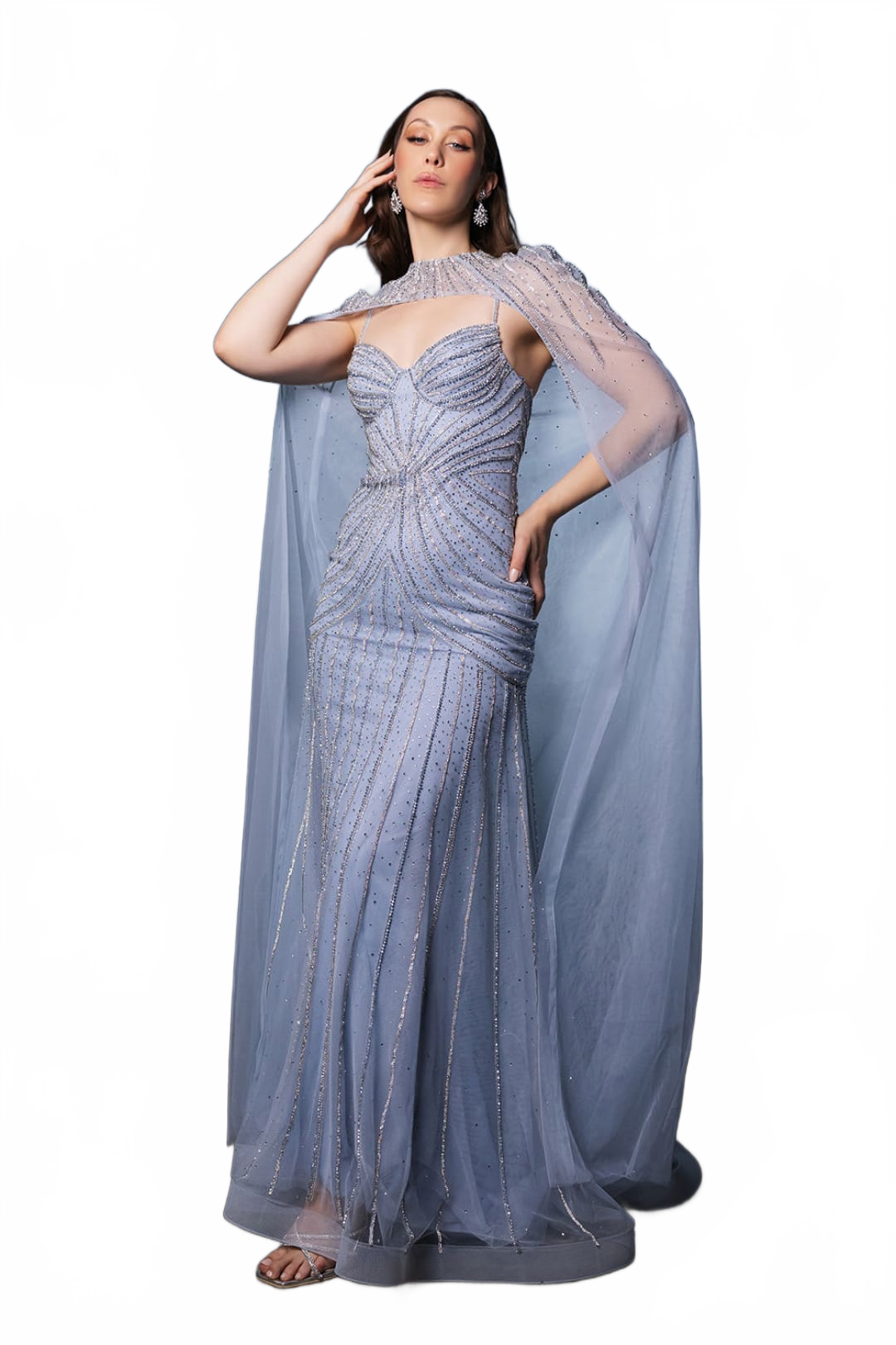Formal Dress Sleeveless Mid Open Back Prom Gown By Royal Queen RQ8164