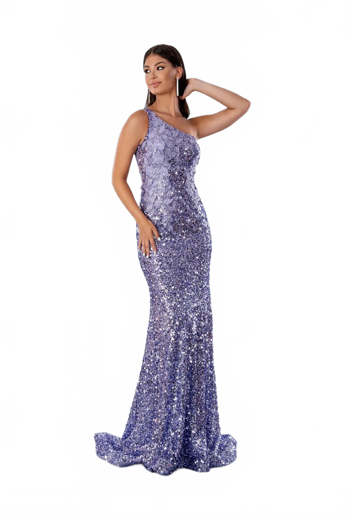 Lilac Prom Dress Mermaid Formal Evening Gown Stella Couture 24155