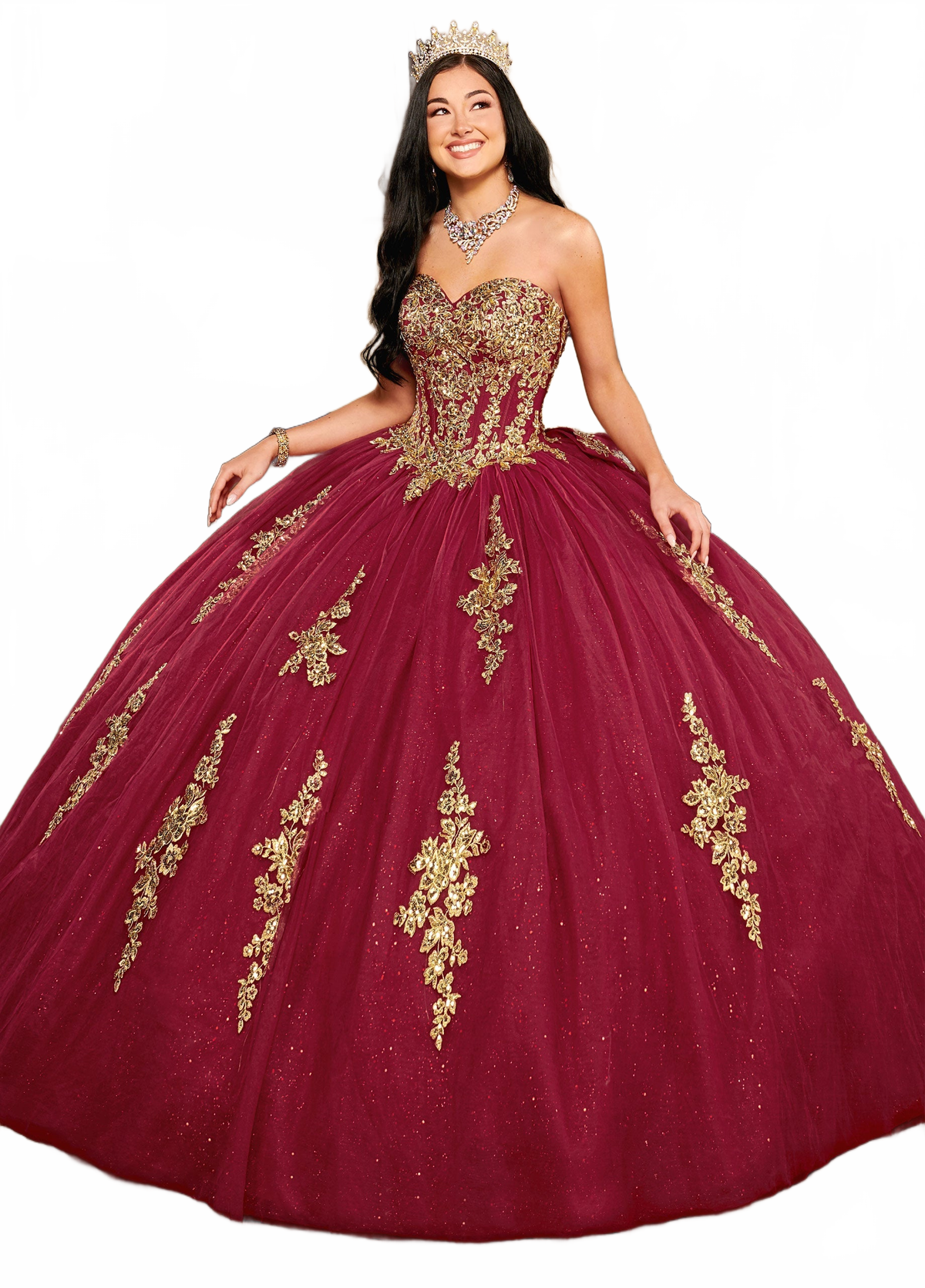 Mary's Bridal MQ1109 Strapless Quinceanera Dress