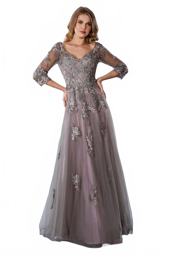 Stella Couture 23352 Multi Color A Line Formal Mother of Bride Gown-New Collection