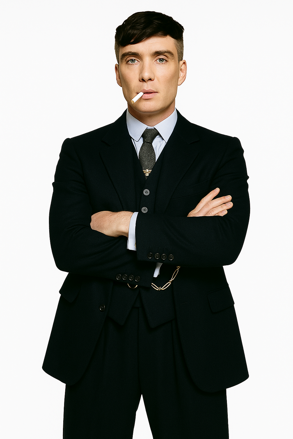 Thomas Shelby Inspired Suit & Overcoat Costume