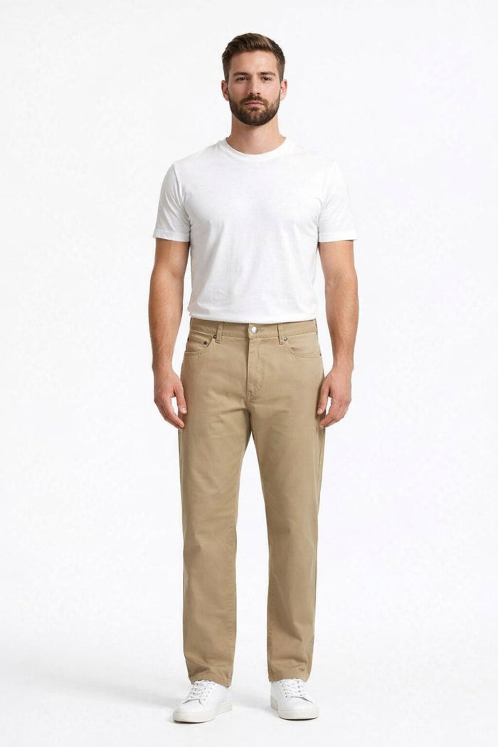 Pelago Khaki Stretch Chino Dress Pants