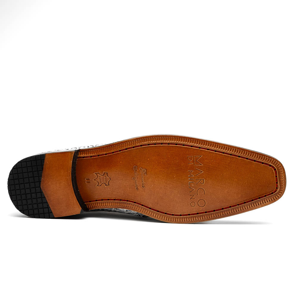 Marco_Di_Milano Pietro Newspaper: Luxury Leather Dress Shoe