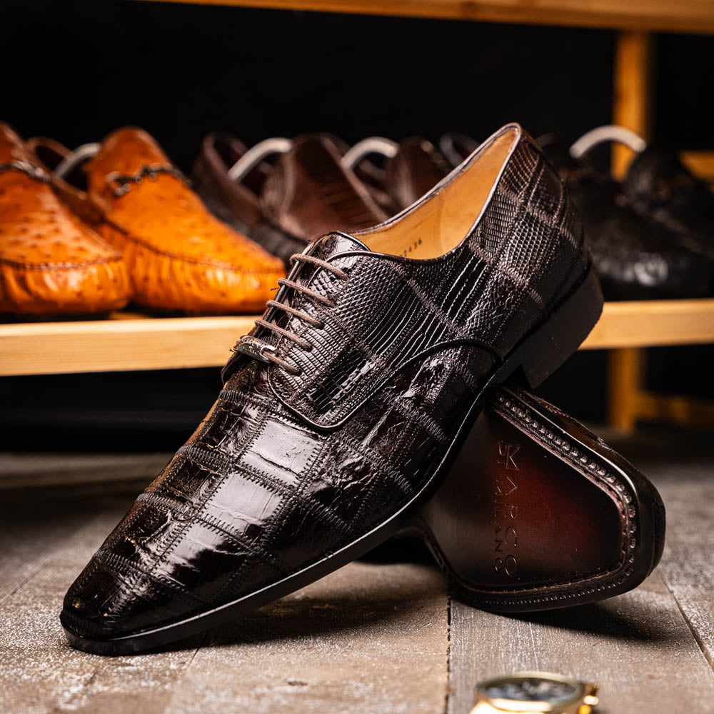 Marco Di Milano Pissa Brown Leather Oxford