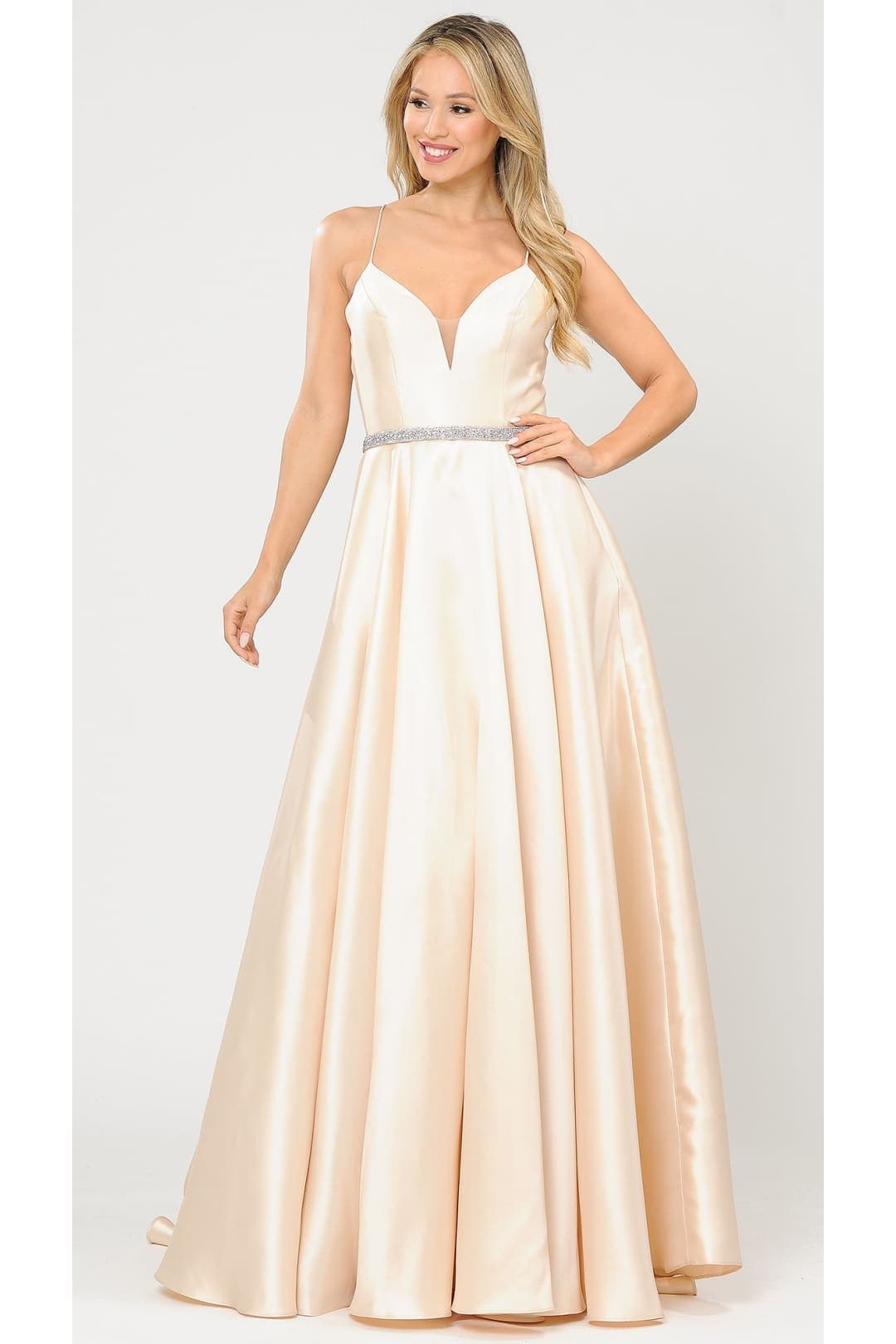 Poly USA 8688 Special Occasion Classy Formal Gown