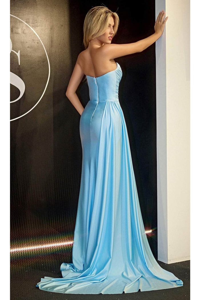Portia and Scarlett PS24052X - long- Sweetheart Prom Dress with High Slit