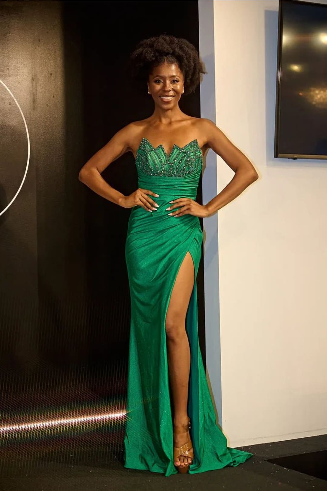 Portia and Scarlett PS24511X -long- Embellished Sheath Prom Gown