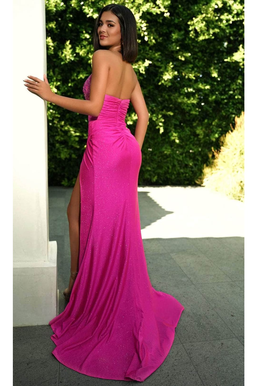Portia and Scarlett PS24511X -long- Embellished Sheath Prom Gown