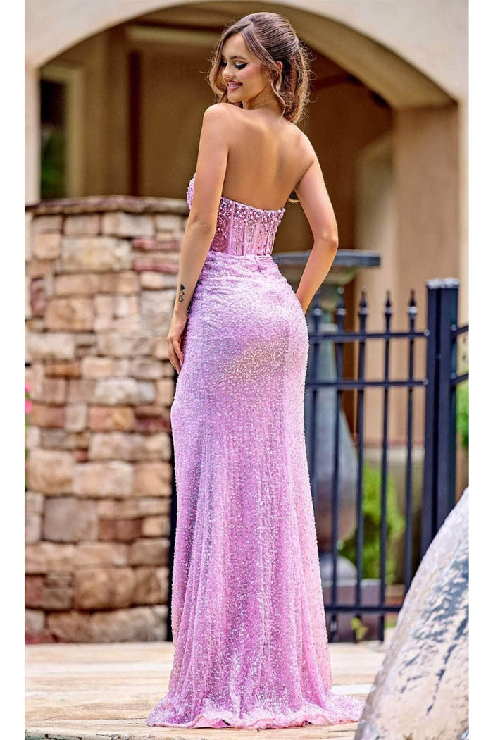 Portia and Scarlett PS24942 - long - Asymmetrical Prom Dress with Embellishments