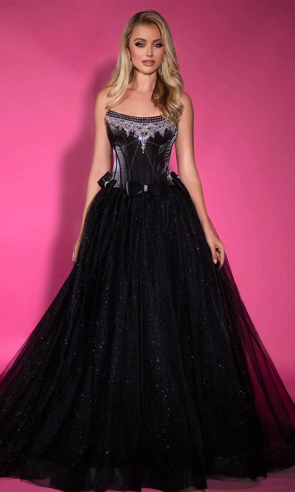 Portia and Scarlett PS25336 - Crystal Beaded Ballgown