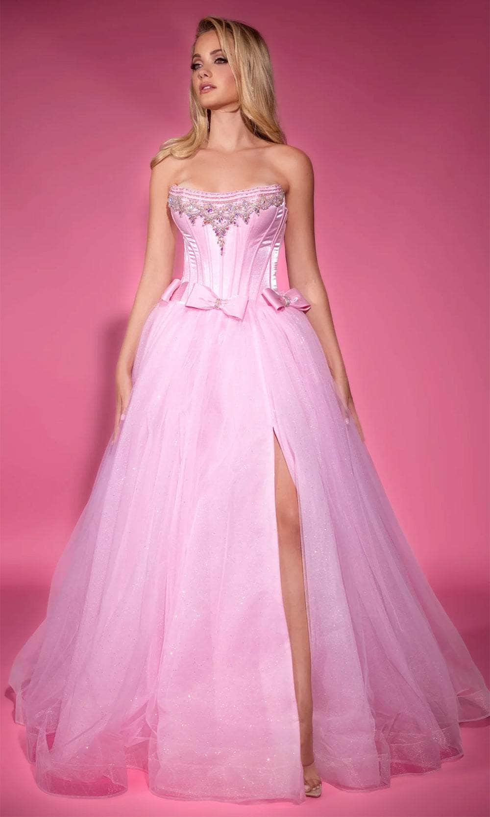 Portia and Scarlett PS25336 - Crystal Beaded Ballgown